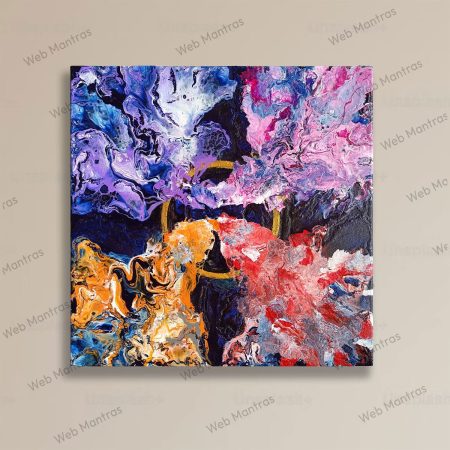 Empowerment - A Soothing Spirit Fluid Painting